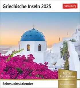  Griechische Inseln Sehnsuchtskalender 2025 - Wochenkalender mit 53 Postkarten | Sonstiges |  Sack Fachmedien