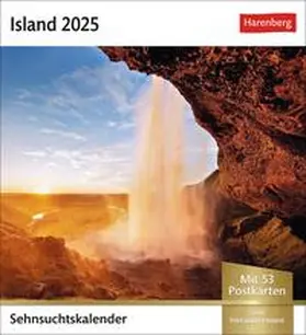  Island Sehnsuchtskalender 2025 - Wochenkalender mit 53 Postkarten | Sonstiges |  Sack Fachmedien