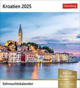  Kroatien Sehnsuchtskalender 2025 - Wochenkalender mit 53 Postkarten | Sonstiges |  Sack Fachmedien
