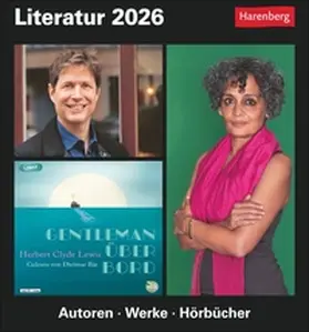 Michel / Lotz |  Literatur Tagesabreißkalender 2026 - Kulturkalender - Autoren, Werke, Hörbücher | Sonstiges |  Sack Fachmedien