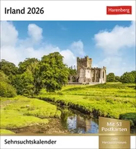 Irland Sehnsuchtskalender 2026 - Wochenkalender mit 53 Postkarten | Sonstiges | 978-3-8400-3560-9 | www.sack.de