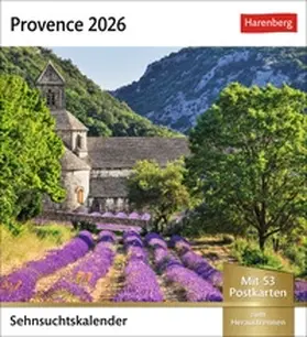 Provence Sehnsuchtskalender 2026 - Wochenkalender mit 53 Postkarten | Sonstiges | 978-3-8400-3565-4 | www.sack.de