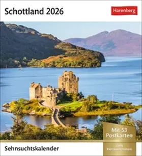  Schottland Sehnsuchtskalender 2026 - Wochenkalender mit 53 Postkarten | Sonstiges |  Sack Fachmedien