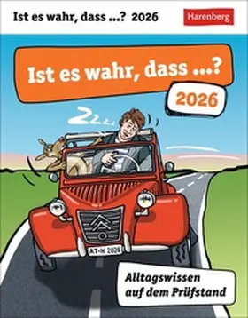 Stein / Artel |  Ist es wahr, dass ...? Tagesabreißkalender 2026 - Alltagswissen auf dem Prüfstand | Sonstiges |  Sack Fachmedien