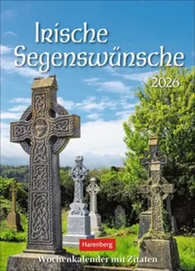  Irische Segenswünsche Wochenkalender 2026 - mit Zitaten | Sonstiges |  Sack Fachmedien