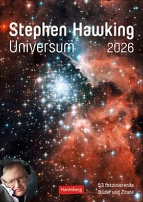 Hawking |  Stephen Hawking - Universum Wochenplaner 2026 - 53 faszinierende Bilder und Zitate | Sonstiges |  Sack Fachmedien