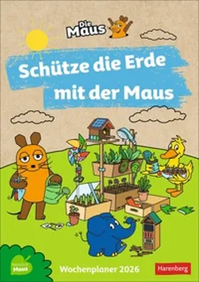 Anders |  Schütze die Erde mit der Maus Wochenkalender 2026 | Sonstiges |  Sack Fachmedien