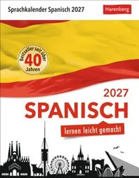 Rivero Crespo |  Spanisch Sprachkalender 2027 - Spanisch lernen leicht gemacht - Tagesabreißkalender | Sonstiges |  Sack Fachmedien