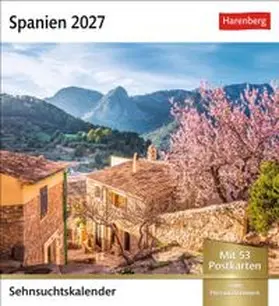  Spanien Sehnsuchtskalender 2027 - Wochenkalender mit 53 Postkarten | Sonstiges |  Sack Fachmedien