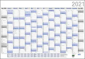 Weingarten |  Wandplaner Neutral Kalender 2021 | Sonstiges |  Sack Fachmedien