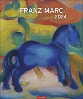  Franz Marc Edition Kalender 2024. Beeindruckender Kunstkalender im Großformat mit den schönsten Werken des deutschen Expressionisten. Das blaue Pferd und weitere Tiermotive im Wandkalender XXL | Sonstiges |  Sack Fachmedien
