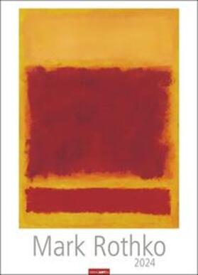  Mark Rothko Kalender 2024. Meisterwerke des abstrakten Expressionismus in einem XXL Wandkalender. Hochwertiger Kunstkalender Großformat 49x68 cm. | Sonstiges |  Sack Fachmedien