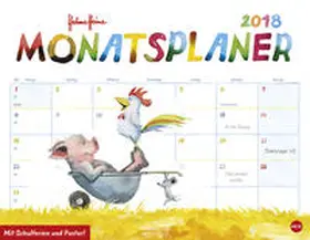 Heine |  Helme Heine Monatsplaner - Kalender 2018 | Sonstiges |  Sack Fachmedien
