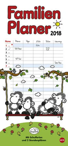 sheepworld Familienplaner - Kalender 2018 | Sonstiges | 978-3-8401-5013-5 | www.sack.de