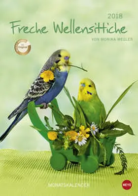 Wegler |  Wegler Wellensittiche A4 - Kalender 2018 | Sonstiges |  Sack Fachmedien
