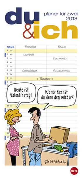 Butschkow |  Butschkow Planer für zwei - Kalender 2018 | Sonstiges |  Sack Fachmedien