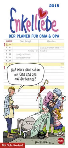 Butschkow |  Butschkow Enkelliebe Planer für zwei - Kalender 2018 | Sonstiges |  Sack Fachmedien