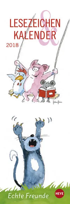 Heine |  Helme Heine Lesezeichen & Kalender - Kalender 2018 | Sonstiges |  Sack Fachmedien