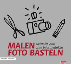 times&more Bastelkalender silber - Kalender 2018 | Sonstiges | 978-3-8401-5272-6 | www.sack.de