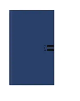 Heye |  Monats-Taschenkalender 2019 blau | Buch |  Sack Fachmedien