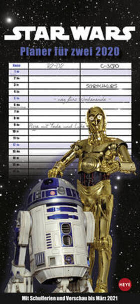 Star Wars Planer für zwei Kalender 2020 | Sonstiges | 978-3-8401-7329-5 | www.sack.de