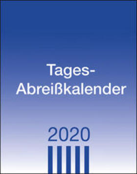Heye |  Tagesabreißkalender klein 2020 | Sonstiges |  Sack Fachmedien