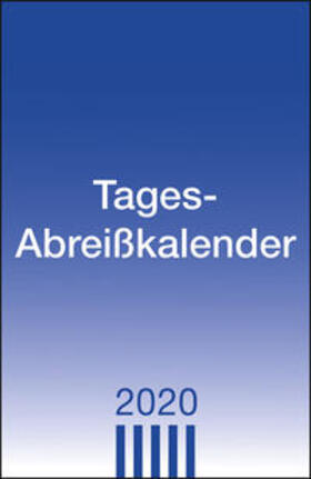 Heye |  Tagesabreißkalender groß 2020 | Sonstiges |  Sack Fachmedien