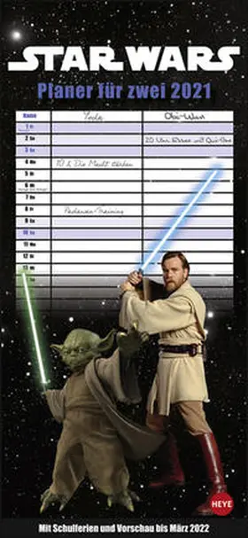 Star Wars Planer für zwei Kalender 2021 | Sonstiges | 978-3-8401-7869-6 | www.sack.de