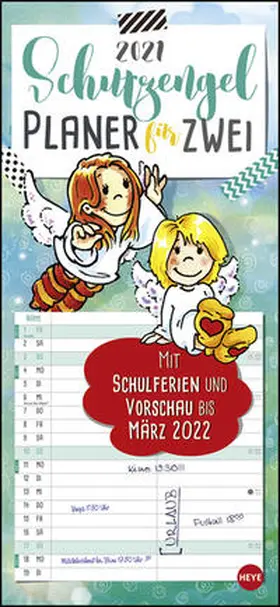 Heye |  Schutzengel Planer für zwei - Kalender 2021 | Sonstiges |  Sack Fachmedien