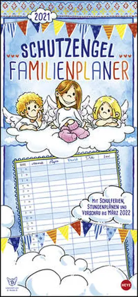 Heye |  Schutzengel Familienplaner Kalender 2021 | Sonstiges |  Sack Fachmedien