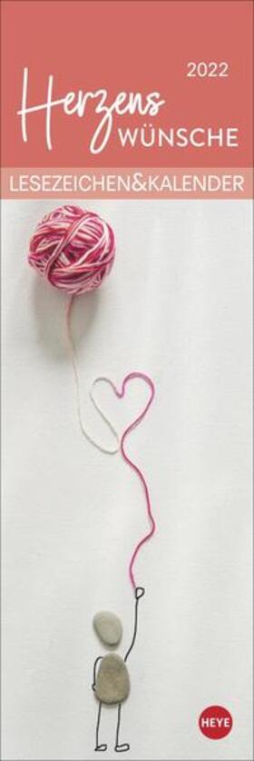 Heye |  Herzenswünsche Lesezeichen & Kalender 2022 | Sonstiges |  Sack Fachmedien