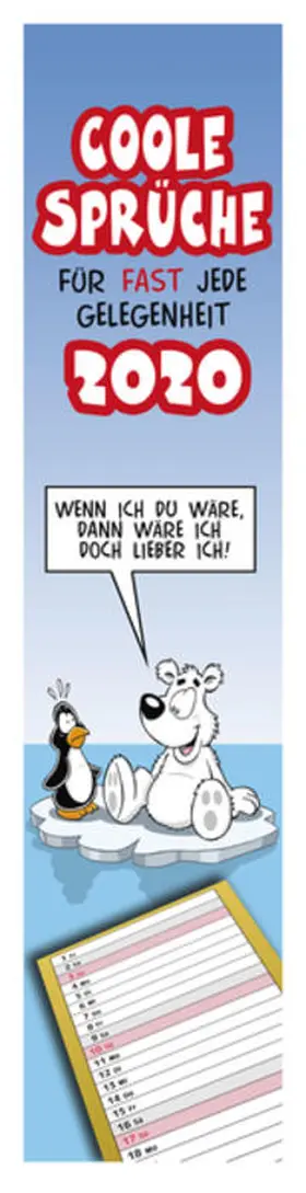 Coole Sprüche 2020 Streifenplaner | Sonstiges |  Sack Fachmedien