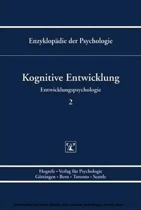 Schneider / Birbaumer / Sodian |  Kognitive Entwicklung | eBook | Sack Fachmedien