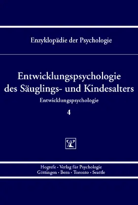 Hasselhorn / Silbereisen |  Entwicklungspsychologie des Säuglings- und Kindesalters | eBook | Sack Fachmedien