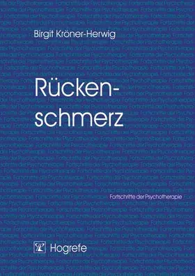 Kröner-Herwig |  Rückenschmerz | eBook | Sack Fachmedien