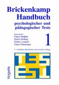 Brähler / Holling / Leutner |  Brickenkamp Handbuch psychologischer und pädagogischer Tests | eBook | Sack Fachmedien