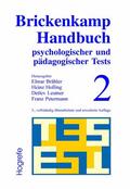 Brähler / Holling / Leutner |  Brickenkamp Handbuch psychologischer und pädagogischer Tests | eBook | Sack Fachmedien