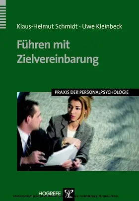 Kleinbeck / Schmidt |  Führen mit Zielvereinbarung | eBook | Sack Fachmedien