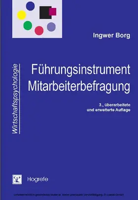 Borg |  Führungsinstrument Mitarbeiterbefragung | eBook | Sack Fachmedien