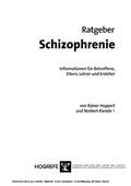 Huppert / Kienzle |  Ratgeber Schizophrenie | eBook | Sack Fachmedien
