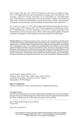 Alder / Urech |  Psychotherapie in der Frauenheilkunde | eBook | Sack Fachmedien