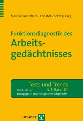 Hasselhorn / Zoelch |  Funktionsdiagnostik des Arbeitsgedächtnisses | eBook | Sack Fachmedien