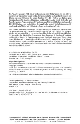 Fuhrmann / Gontard |  Depression und Angst bei Klein- und Vorschulkindern | eBook | Sack Fachmedien