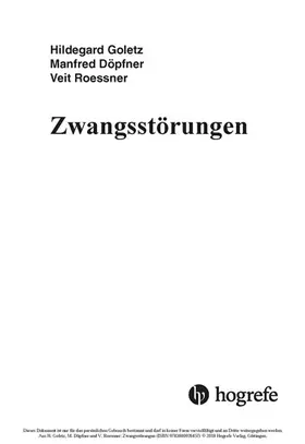 Goletz / Döpfner / Roessner |  Zwangsstörungen | eBook | Sack Fachmedien