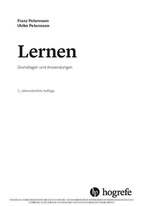 Petermann | Lernen | E-Book | sack.de