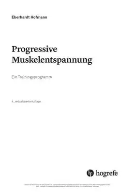 Hofmann |  Progressive Muskelentspannung | eBook | Sack Fachmedien
