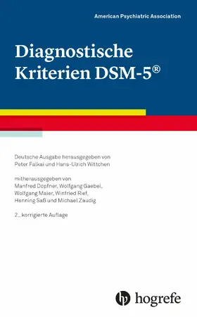American Psychiatric Association - APA |  Diagnostische Kriterien DSM-5 | eBook | Sack Fachmedien