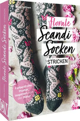Laitinen |  Florale Scandi-Socken stricken | Buch |  Sack Fachmedien