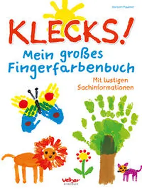 Pautner |  Klecks! Mein großes Fingerfarbenbuch | Buch |  Sack Fachmedien