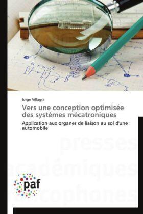 Villagra |  Vers une conception optimisée des systèmes mécatroniques | Buch |  Sack Fachmedien